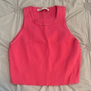 Zara Vibrant Pink Tank Top